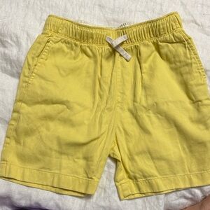 Jcrew dock shorts size 8 yellow